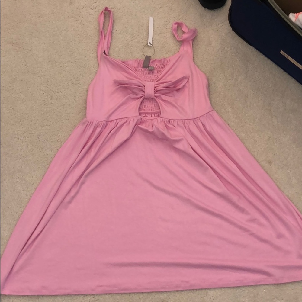 Baby pink dress